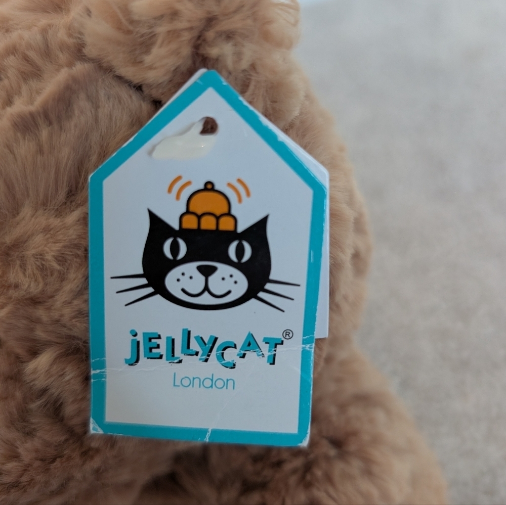JELLYCAT Bumbly Bear Small New With Tags Plush BUM6BR And Book I Might Be Little - Picture 7 of 14